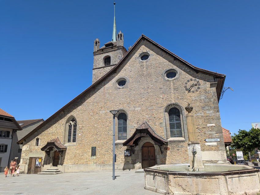 Avenches - reformierte Kirche Sainte-Madeleine