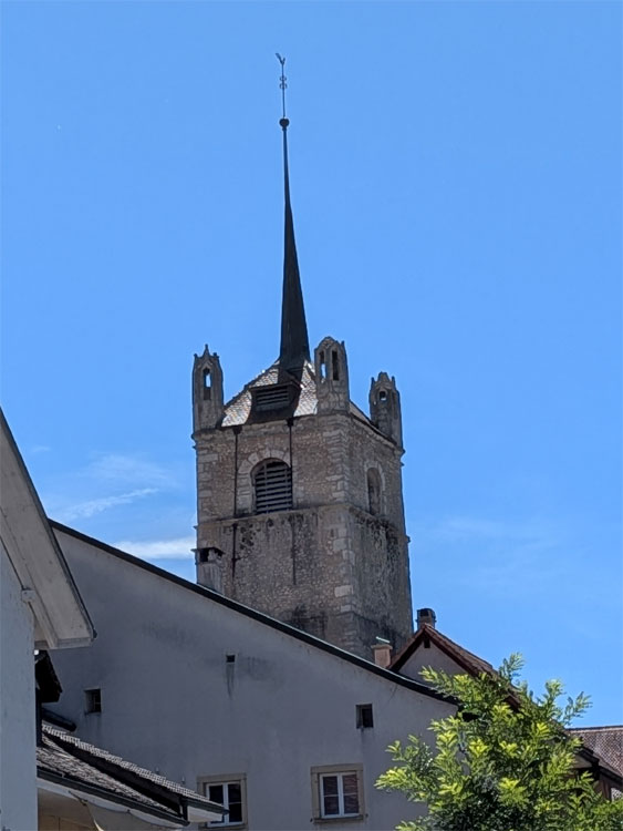 Avenches - reformierte Kirche Sainte-Madeleine