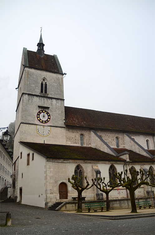 Saint Ursanne - kolegiátní kostel