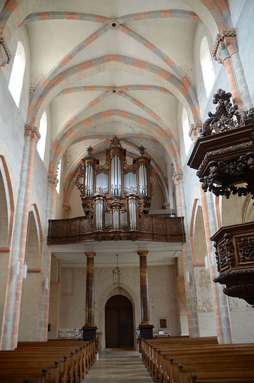 Saint Ursanne - kolegiátní kostel