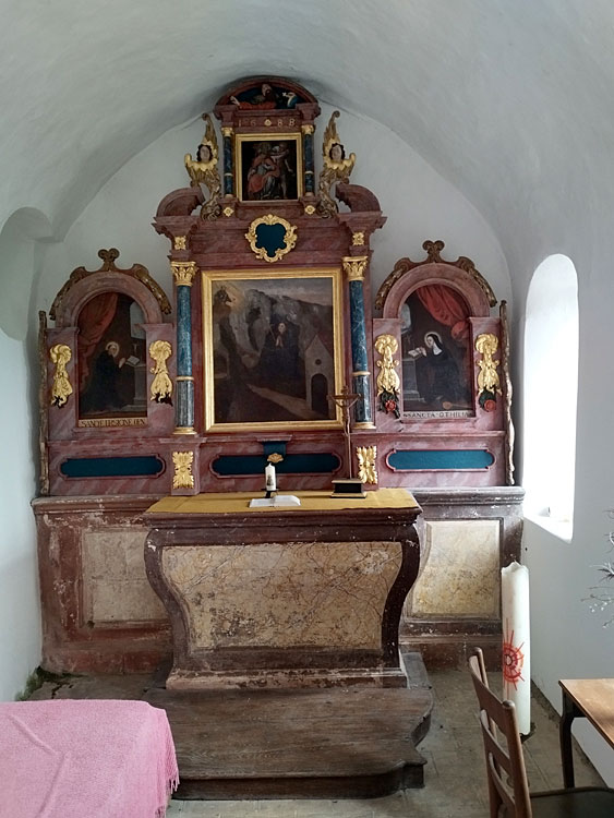 Saint Ursanne - kaple poustevny Saint Ursanne