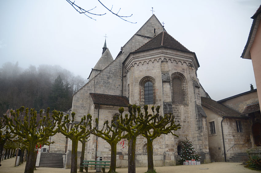 Saint Ursanne - kolegiátní kostel