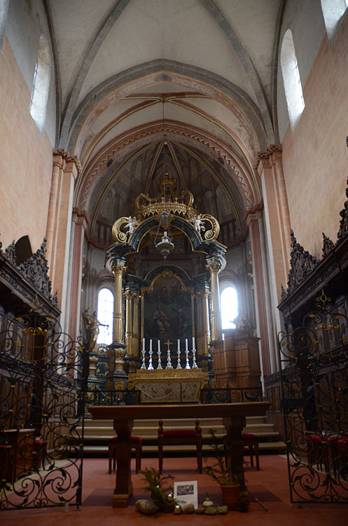 Saint Ursanne - kolegiátní kostel