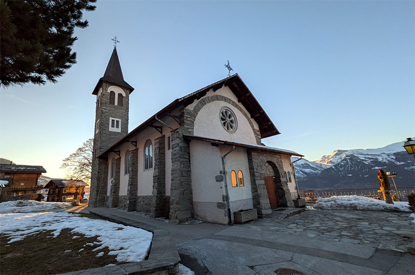 Kostel ve Veysonnaz