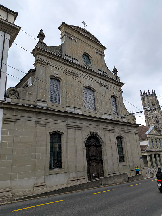 Fribourg - františkánský kostel