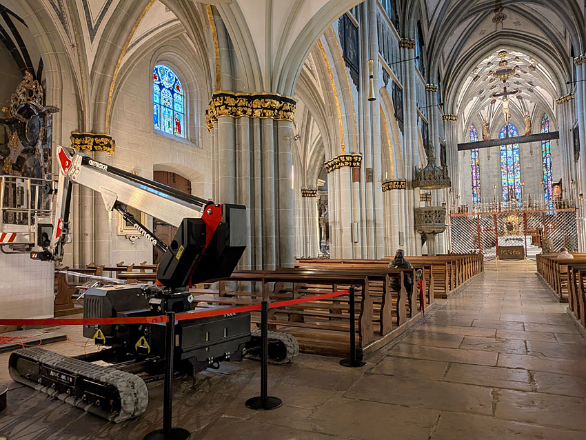 Fribourg - katedrála svatého Mikuláše