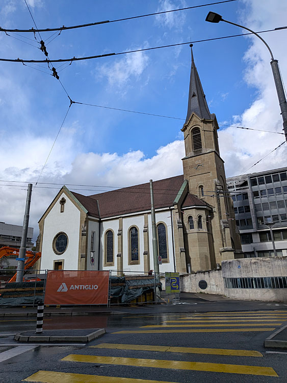 Fribourg - temple réformé