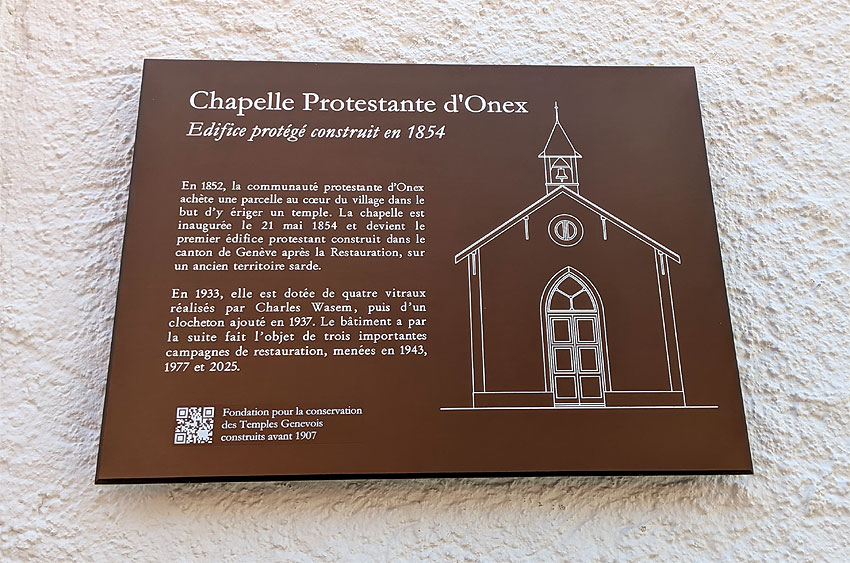 Onex - Chapelle protestante
