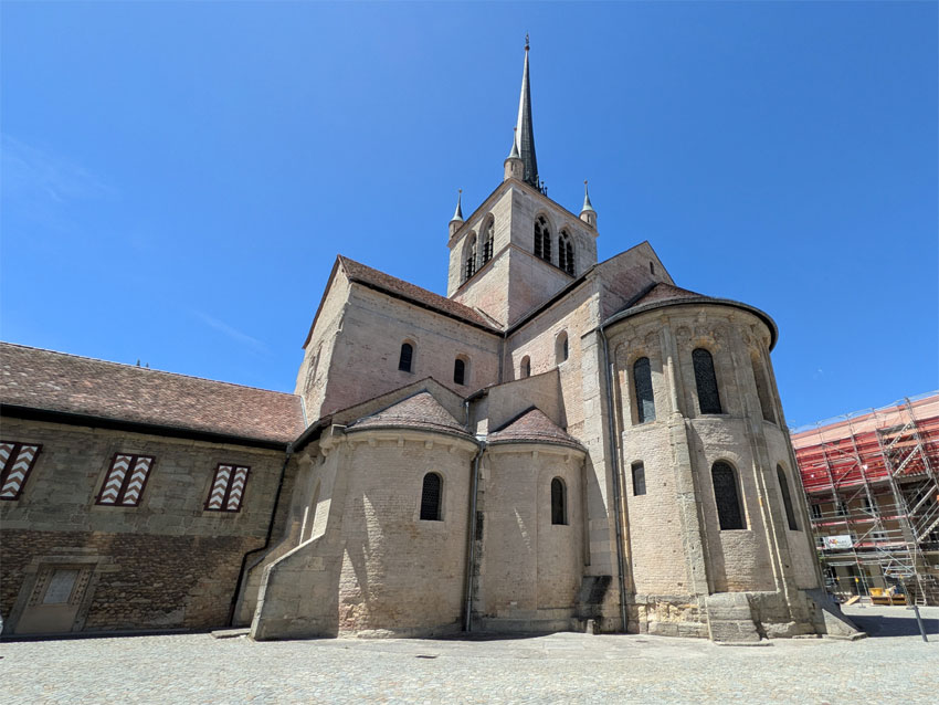 Payerne - opatský kostel