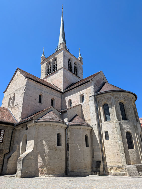 Payerne - opatský kostel