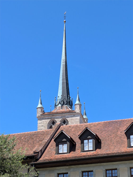 Payerne - opatský kostel
