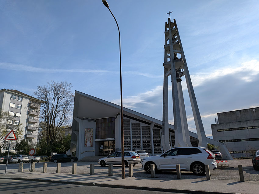 Ženeva - Temple de Montbrillant