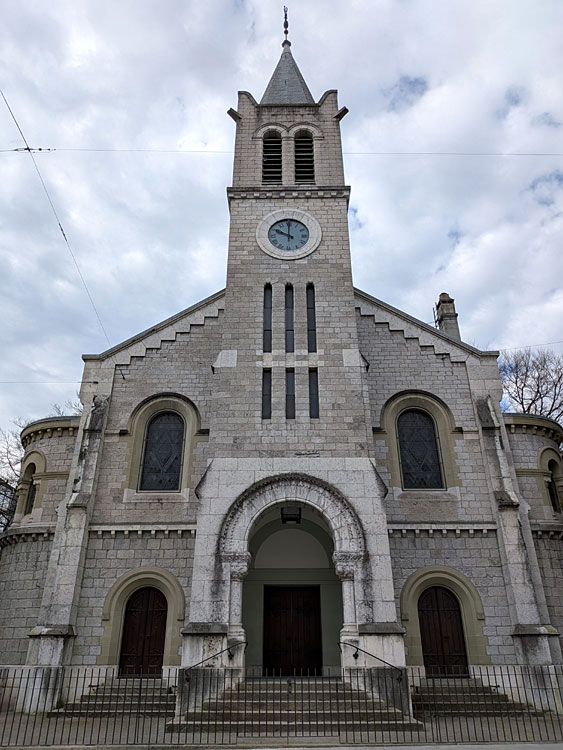 Ženeva - Temple des Pâquis
