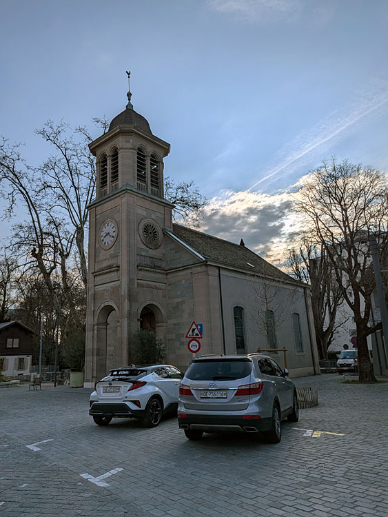 Ženeva - Temple du Petit-Saconnex