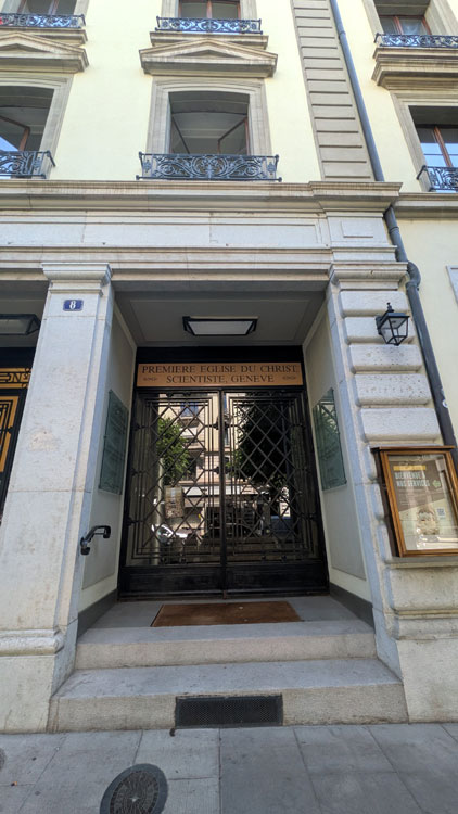Ženeva - Église du Christ, Scientiste