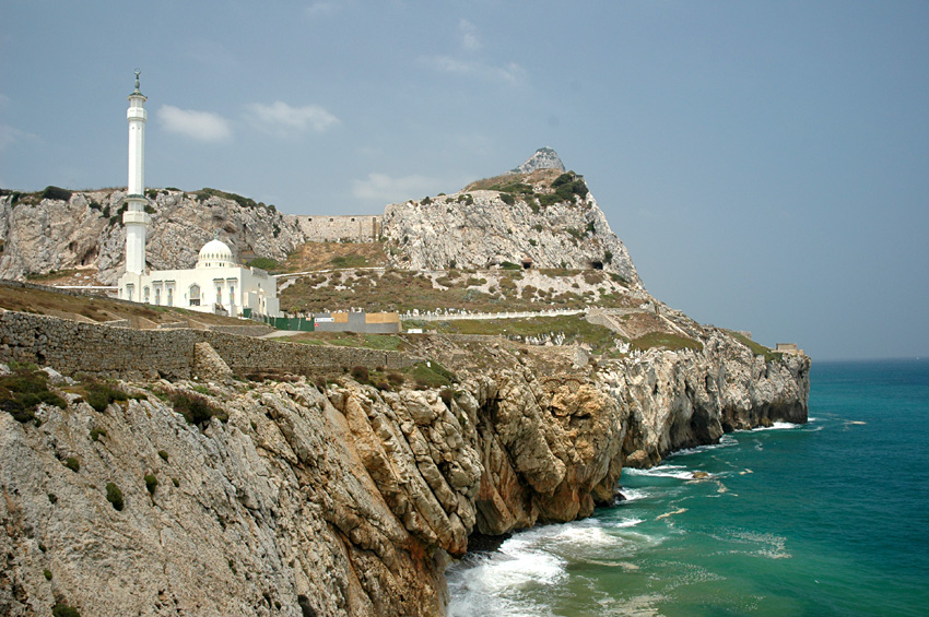 Gibraltar - mešita Ibrahim-al-Ibrahim