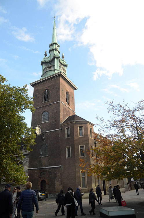 Londýn - All Hallows-by-the-Tower