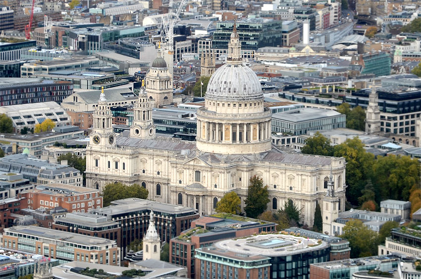 Londýn - katedrála svatého Pavla