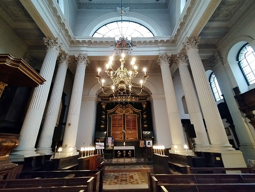 Londýn - St Mary Woolnoth