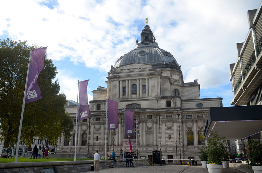 Londýn - Methodist Central Hall