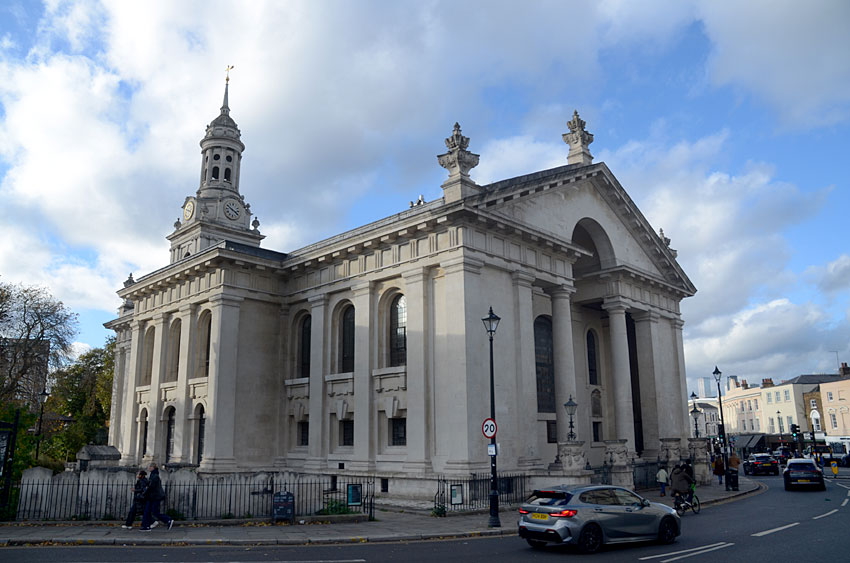 Londýn - St Alfege Church, Greenwich
