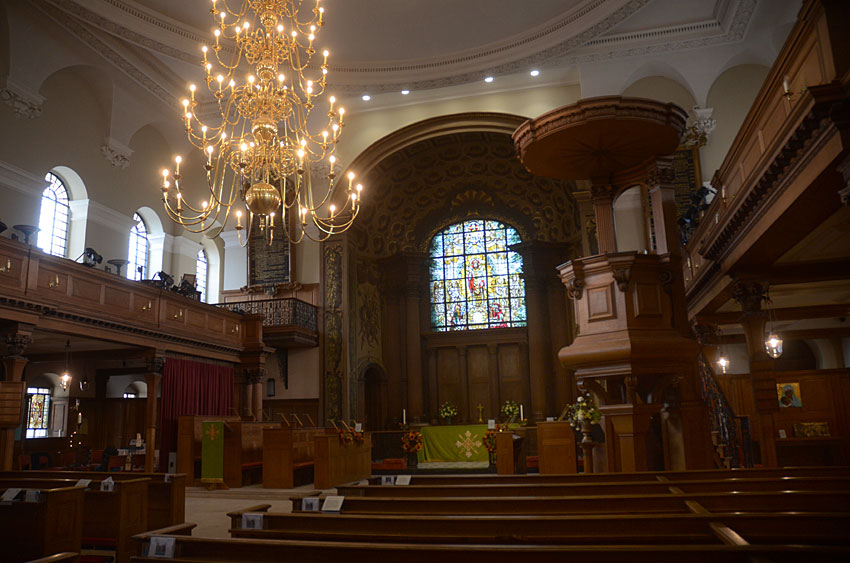 Londýn - St Alfege Church, Greenwich