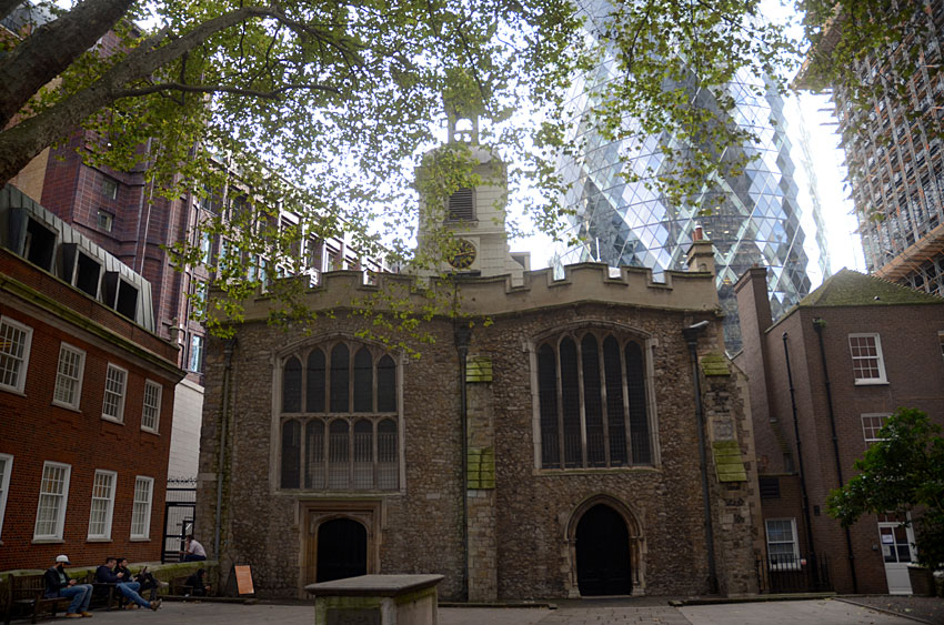 Londýn - St Helen's Bishopsgate