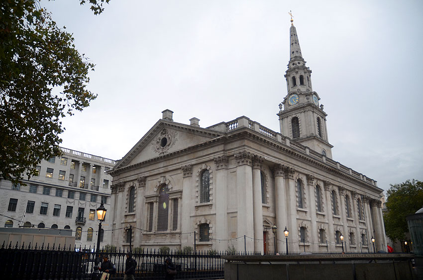 Londýn - St Martin-in-the-Fields