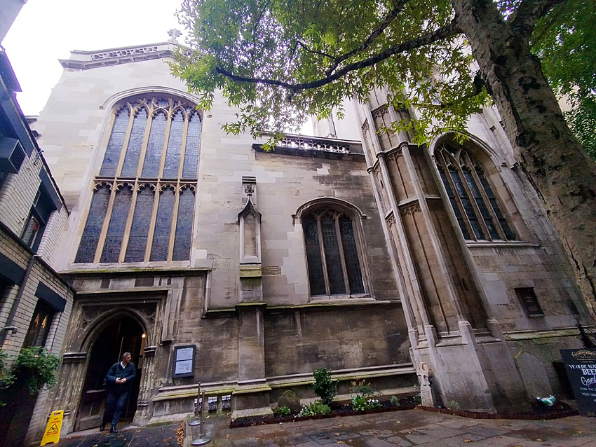 Londýn - St Mary Aldermary