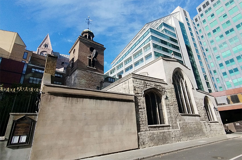 Londýn - St Olave Hart Street