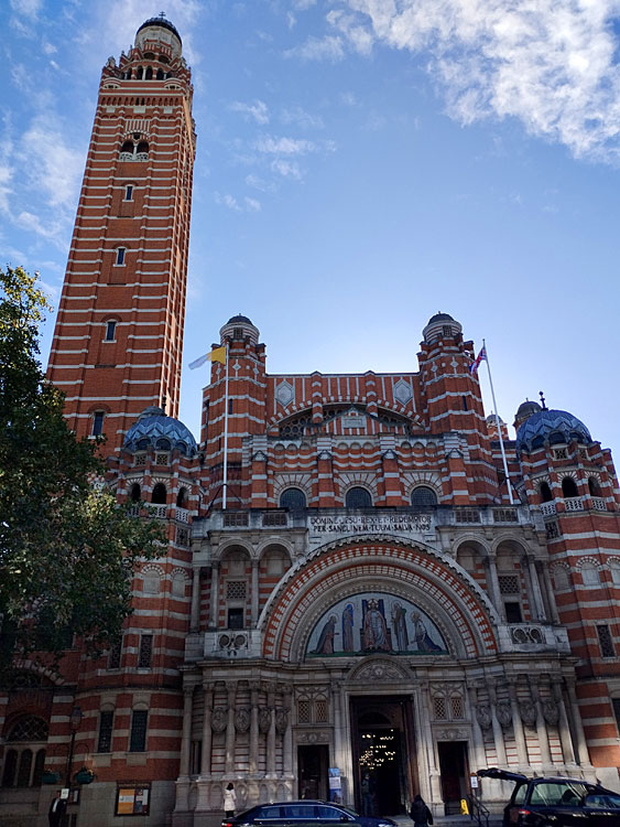 Londýn - Westminsterská katedrála