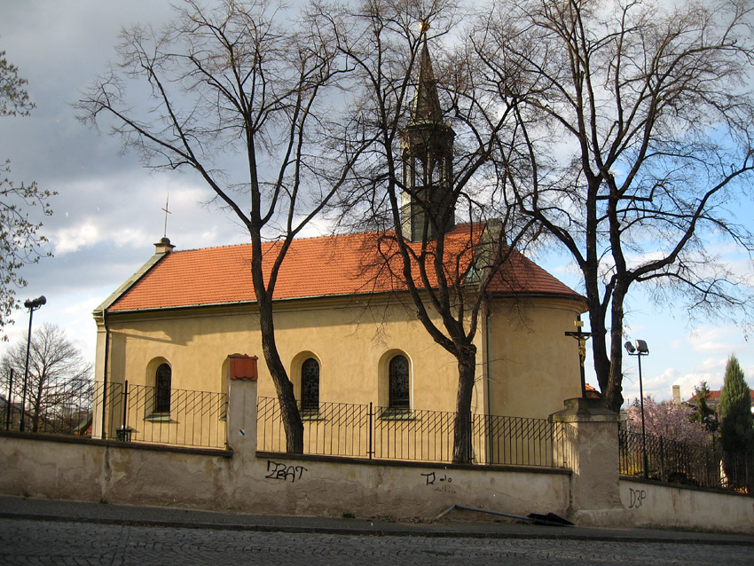 Hostiva - kostel Stt svatho Jana Ktitele