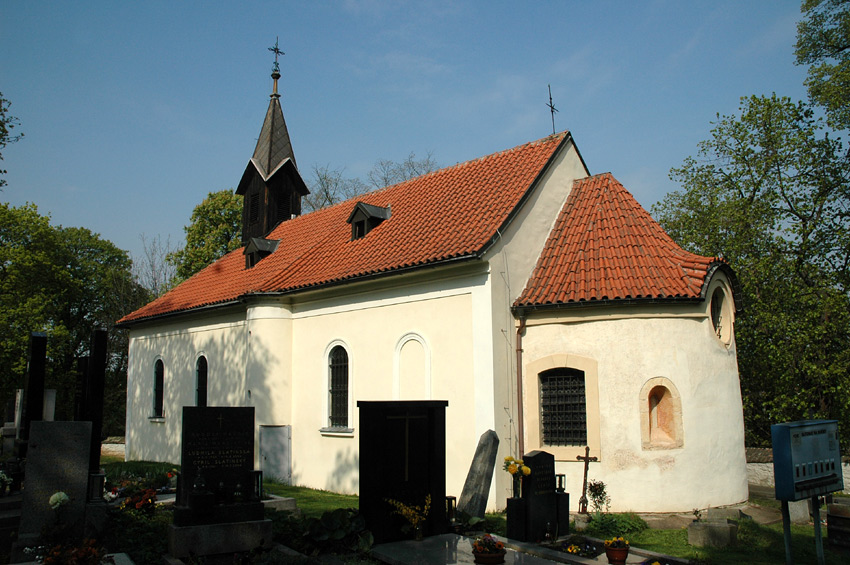 Jinonice - kostel svatho Vavince