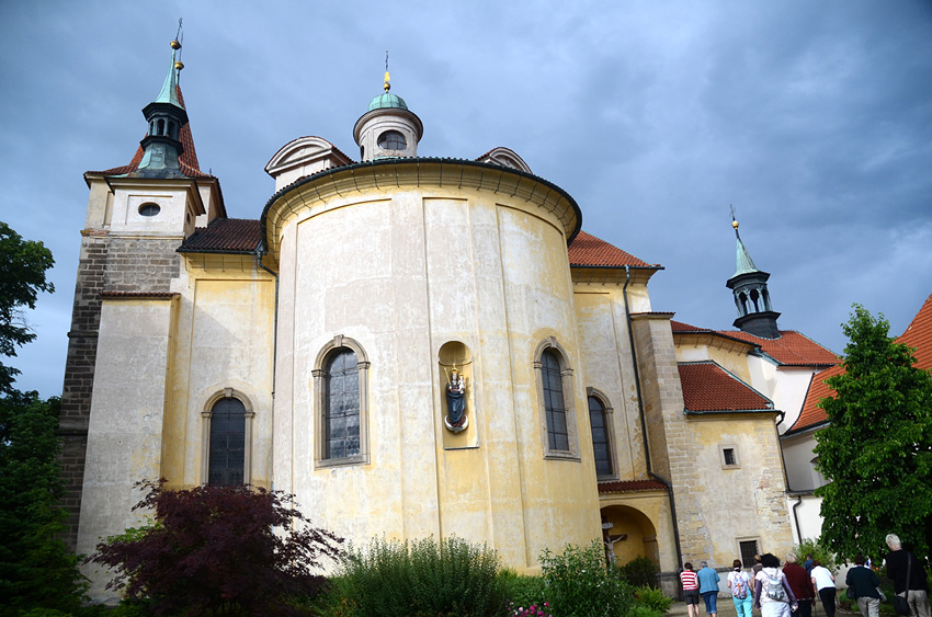 Slan - kostel Nejsvtj Trojice