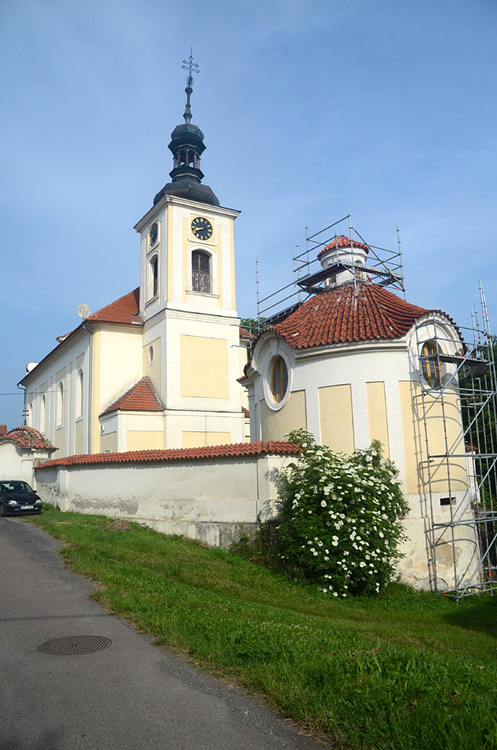 Stedokluky - kostel svatho Prokopa