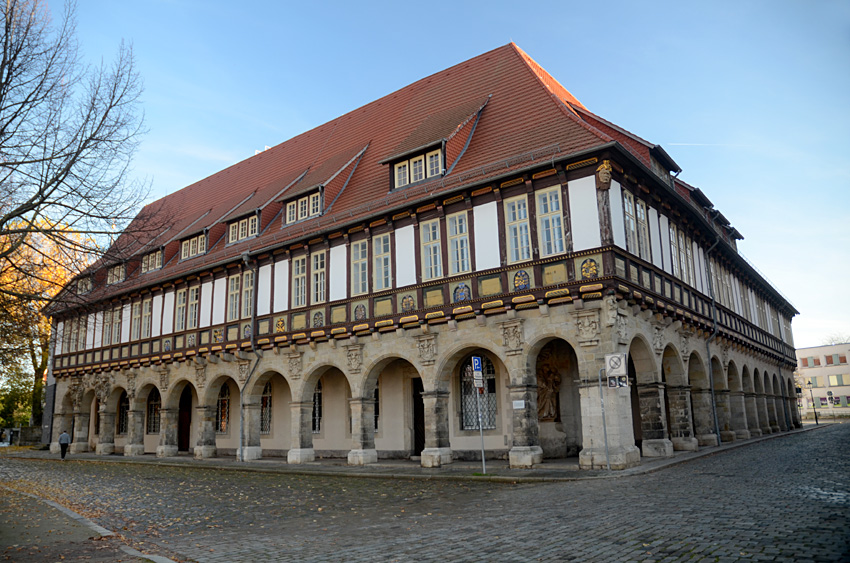 Halberstadt - budova katedrlnho probostv