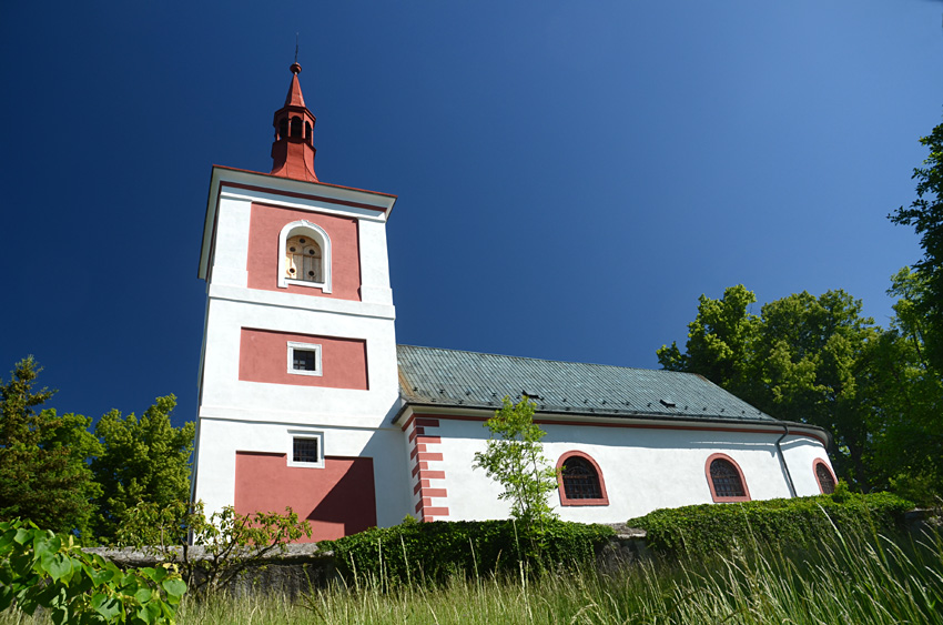 Letařovice - kostel svatého Jakuba Staršího