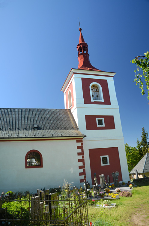 Letařovice - kostel svatého Jakuba Staršího