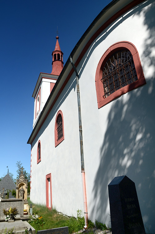 Letařovice - kostel svatého Jakuba Staršího