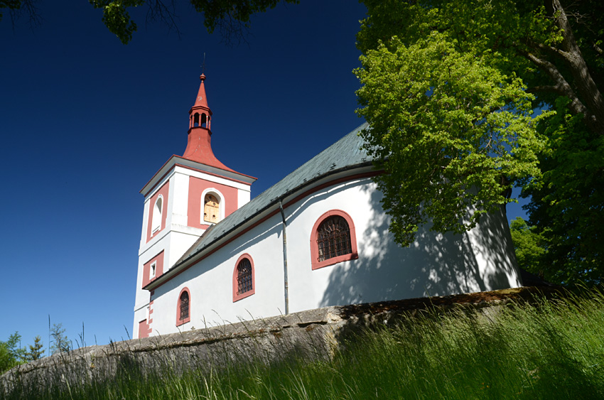 Letařovice - kostel svatého Jakuba Staršího