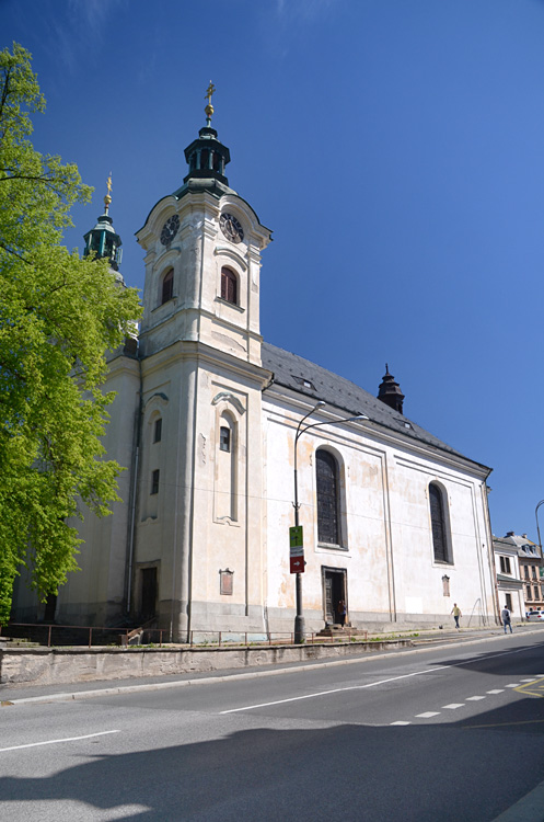 Liberec - kostel Nalezení svatého Kříže