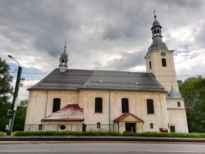 Liberec - kostel Nejsvětější Trojice
