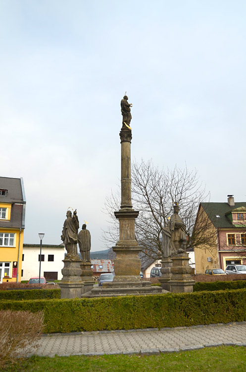 Osečná - Mariánský sloup