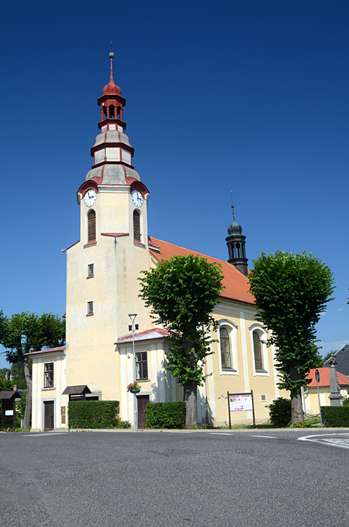 Stráž nad Nisou - kostel svaté Kateřiny