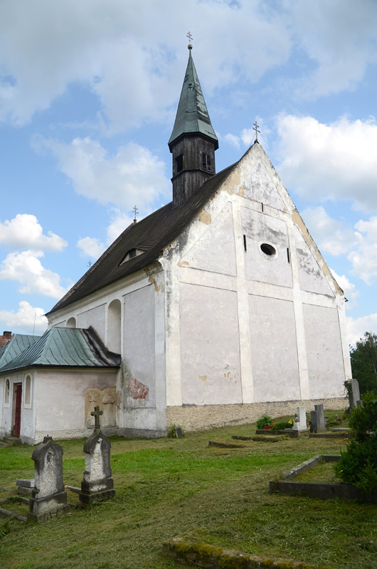 Ves - kostel svatého Vavřince