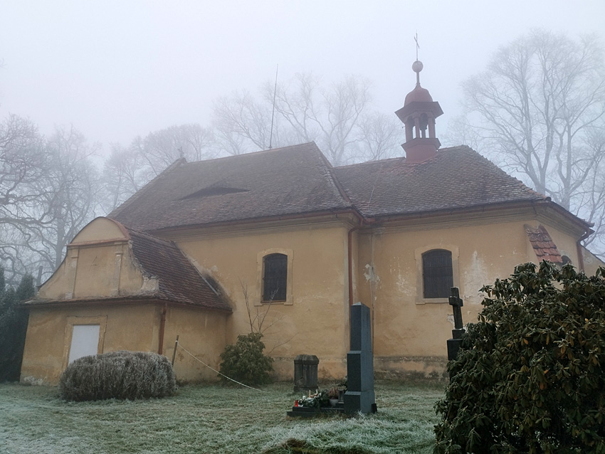 Vlastibořice - kostel svaté Kateřiny