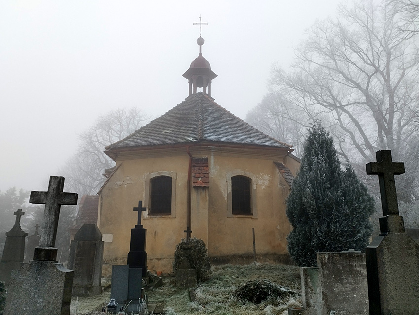 Vlastibořice - kostel svaté Kateřiny