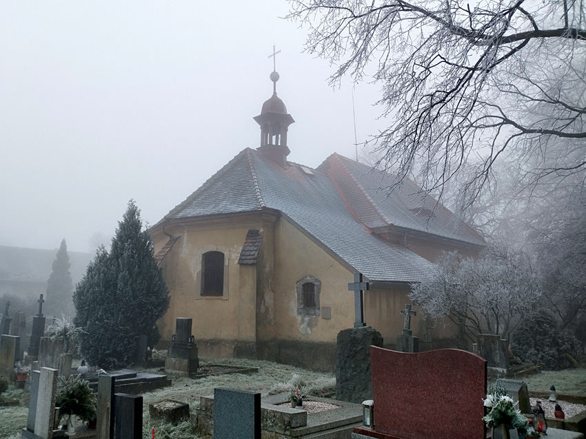 Vlastibořice - kostel svaté Kateřiny