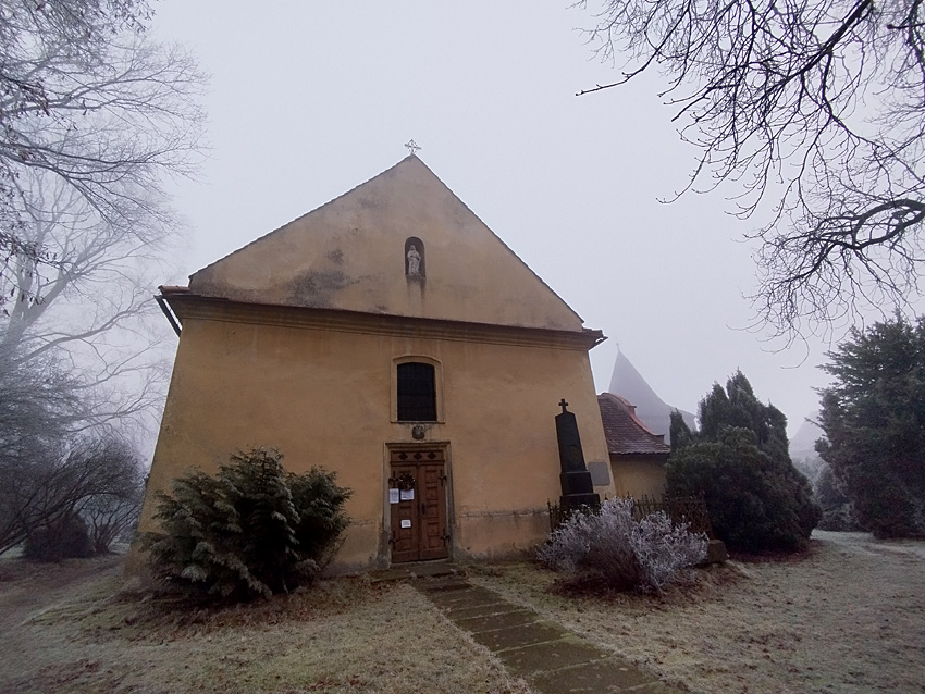 Vlastibořice - kostel svaté Kateřiny