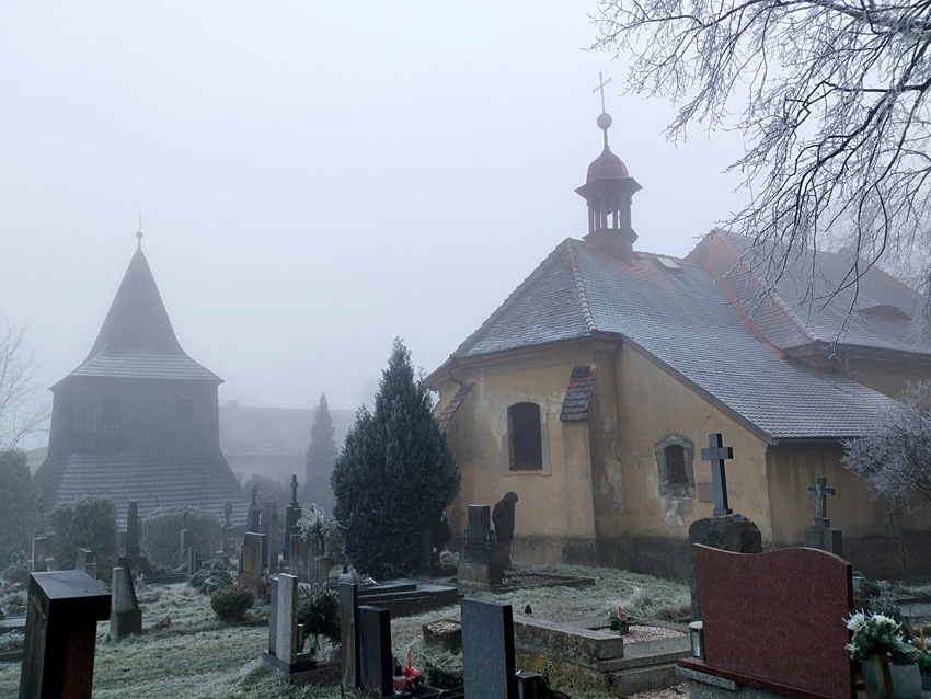 Vlastibořice - kostel svaté Kateřiny